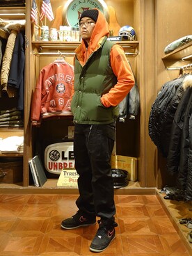 Ruminaさん(メンズ・183cm)の冬コーディネート