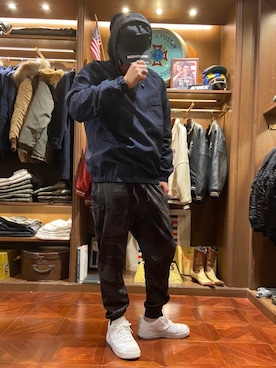 Ruminaさん（メンズ・183cm）の冬コーディネート