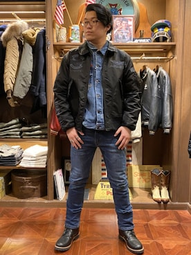 Ruminaさん（メンズ・183cm）の春コーディネート