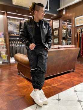 Ruminaさん(メンズ・183cm)の秋コーディネート