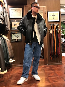 Ruminaさん（メンズ・183cm）の秋コーディネート