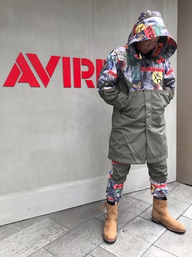 Ruminaさん（メンズ・183cm）の秋コーディネート