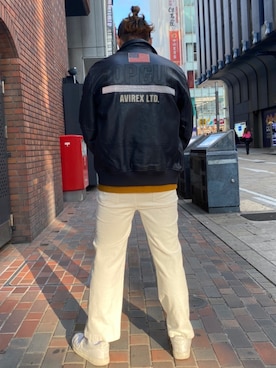 Ruminaさん（メンズ・183cm）の秋コーディネート