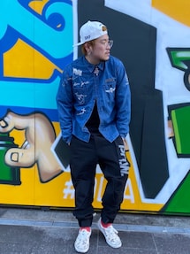 【ビックサイズ】美品 アヴィレックス P.D.W ブートキャンプパンツ ビックサイズ】美品 アヴィレックス P.D.W ブートキャンプパンツ