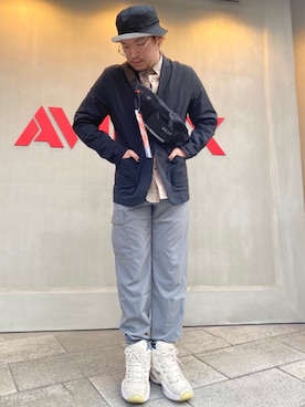 Ruminaさん(メンズ・183cm)の春コーディネート