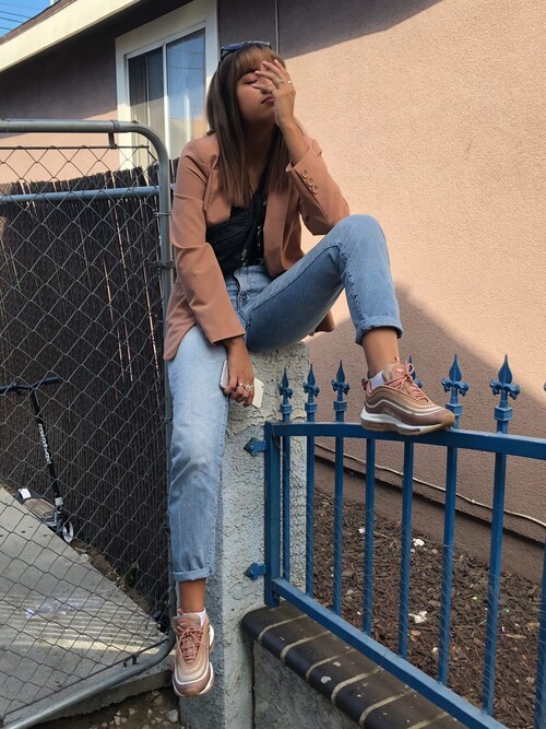 kimberly monroy使用「nike(nike air max 97 sneaker)」的時尚穿搭