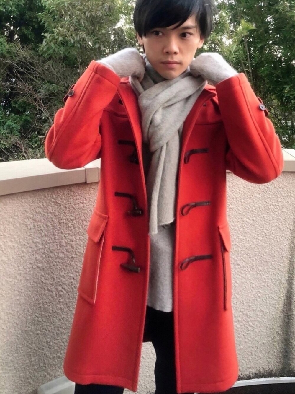 MACKINTOSH PHILOSOPHYのダッフルコートを使った人気ファッション