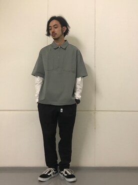 「AURALEE」｜モリタさん（メンズ・171cm）の秋コーディネート