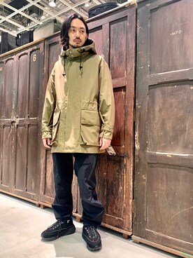 「Article Number（アーティクル ナンバー）のアイテム」を使った、モリタさん（メンズ・171cm）の春コーディネート