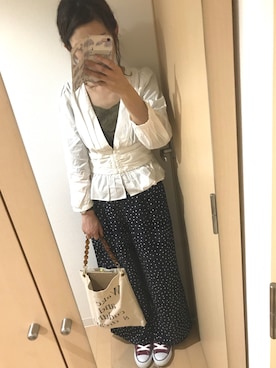 Chiiiさん（レディース・155cm）の春コーディネート