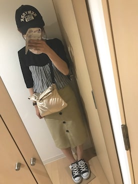 Chiiiさん(レディース・155cm)の春コーディネート