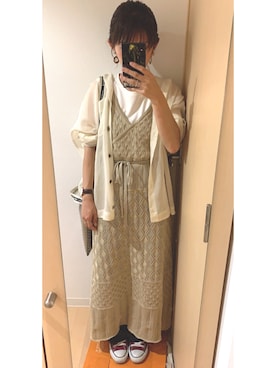 Chiiiさん（レディース・155cm）の秋コーディネート