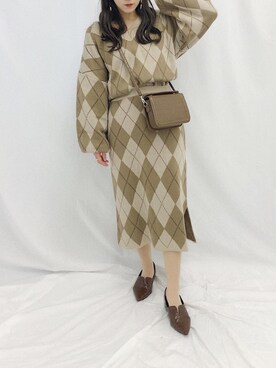 apresjour mignonさん(レディース・160cm)の冬コーディネート