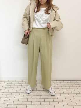 「apres jour mignon（アプレジュールミニョン）のアイテム（ブルゾン）」を使った、apresjour mignonさん（レディース・160cm）の冬コーディネート