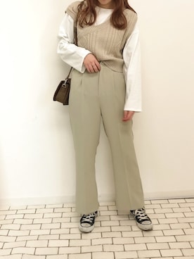 apresjour mignonさん（レディース・160cm）の冬コーディネート