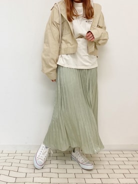 「apres jour mignon（アプレジュールミニョン）のアイテム（ブルゾン）」を使った、apresjour mignonさん（レディース・160cm）の冬コーディネート