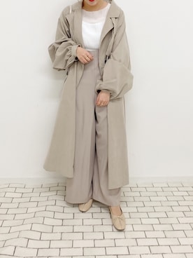 「apres jour mignon（アプレジュールミニョン）のアイテム（サロペット/オーバーオール）」を使った、apresjour mignonさん（レディース・160cm）の春コーディネート