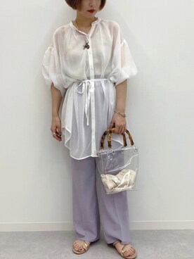 apresjour mignonさん（レディース・154cm）の夏コーディネート