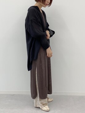 apresjour mignonさん（レディース・154cm）の秋コーディネート