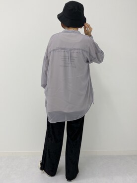 「apres jour mignon（アプレジュールミニョン）のアイテム（帽子）」を使った、apresjour mignonさん（レディース・154cm）の秋コーディネート