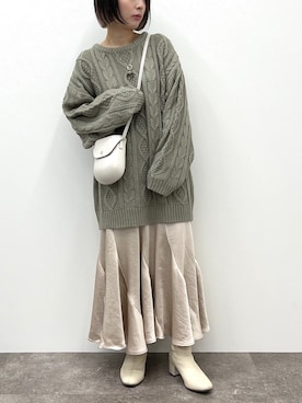 apresjour mignonさん(レディース・154cm)の冬コーディネート