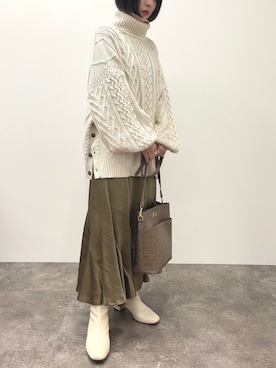 apresjour mignonさん(レディース・154cm)の冬コーディネート