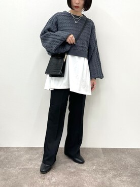 apresjour mignonさん（レディース・154cm）の冬コーディネート