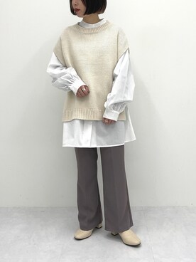 apresjour mignonさん(レディース・154cm)の冬コーディネート