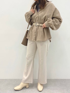 apresjour mignonさん（レディース・163cm）の冬コーディネート