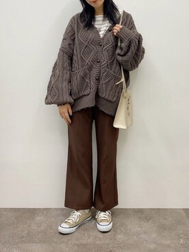 apresjour mignonさん(レディース・163cm)の冬コーディネート