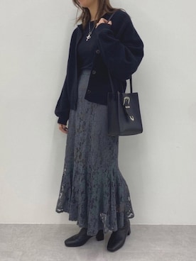 apresjour mignonさん(レディース・163cm)の冬コーディネート