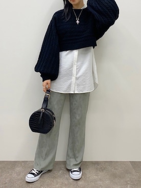 apresjour mignonさん（レディース・163cm）の冬コーディネート