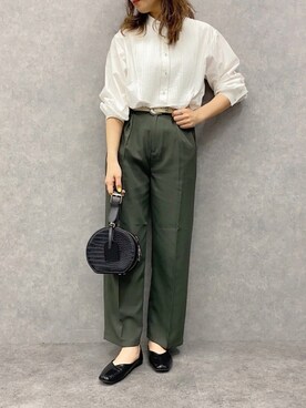 「apres jour mignon（アプレジュールミニョン）のアイテム（パンプス）」を使った、apresjour mignonさん（レディース・163cm）の春コーディネート