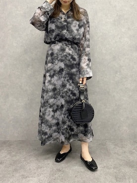 「アプレジュール」｜「アイテム（ハンドバッグ）」を使った、apresjour mignonさん（レディース・163cm）の春コーディネート