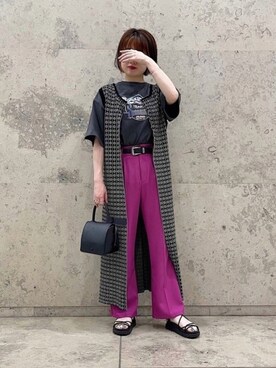 apresjour mignonさん（レディース・163cm）の春コーディネート