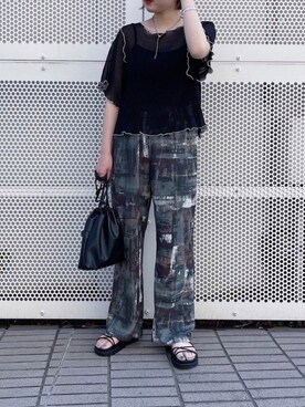 apresjour mignonさん（レディース・163cm）の夏コーディネート