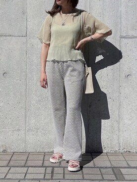 apresjour mignonさん（レディース・163cm）の夏コーディネート