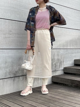 apresjour mignonさん（レディース・163cm）の夏コーディネート