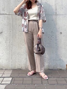 apresjour mignonさん（レディース・163cm）の夏コーディネート