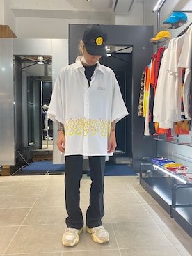 佐藤友則さん（メンズ・165cm）の夏コーディネート