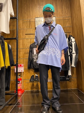 佐藤友則さん（メンズ・165cm）の夏コーディネート