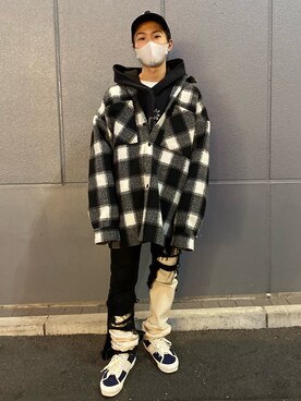 佐藤友則さん（メンズ・165cm）の冬コーディネート