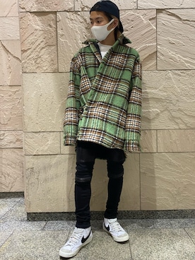 佐藤友則さん（メンズ・165cm）の冬コーディネート