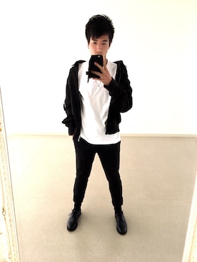 にすさん（メンズ・173cm）の春コーディネート