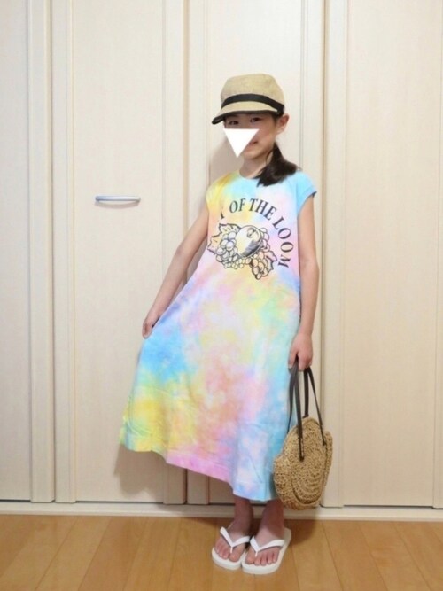 姫まり Fruit Of The Loomのワンピースを使ったコーディネート Wear 姫まり Fruit Of The Loomのワンピースを使ったコーディネート Wear