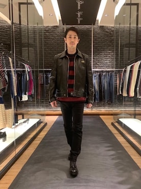 Paulさん（メンズ・175cm）の冬コーディネート