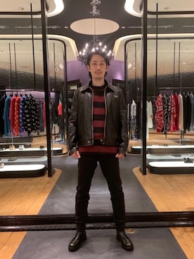 Paulさん（メンズ・175cm）の冬コーディネート