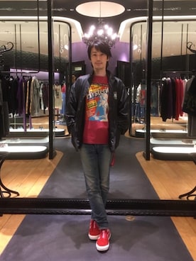 Paulさん（メンズ・175cm）の春コーディネート