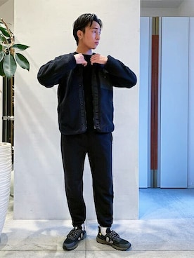 「onegravity（ワングラビティ）のアイテム（トップス）」を使った、ESTNATION MENSさん（メンズ・178cm）の冬コーディネート