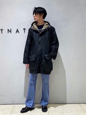 「ブリティッシュ」｜ESTNATION MENSさん（メンズ・173cm）の冬コーディネート